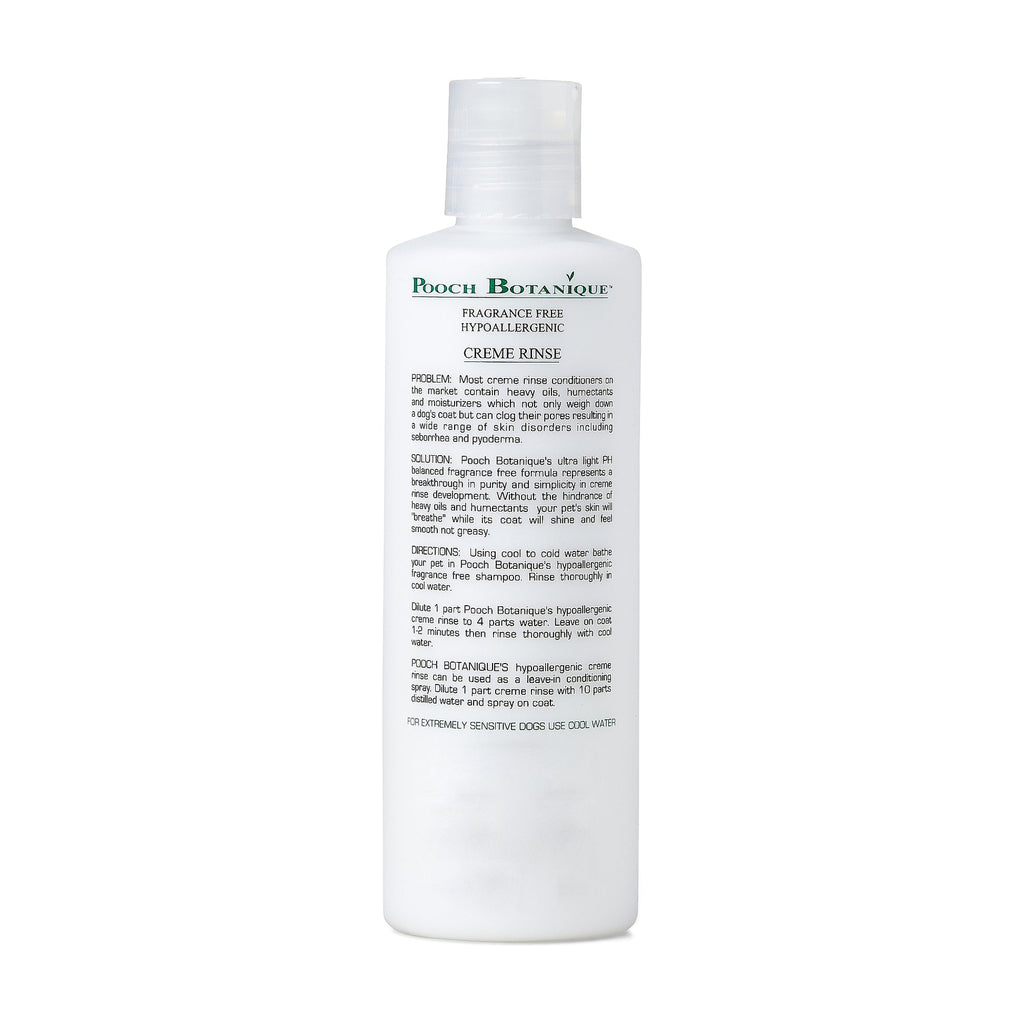 Hypoallergenic Creme Rinse Conditioner
