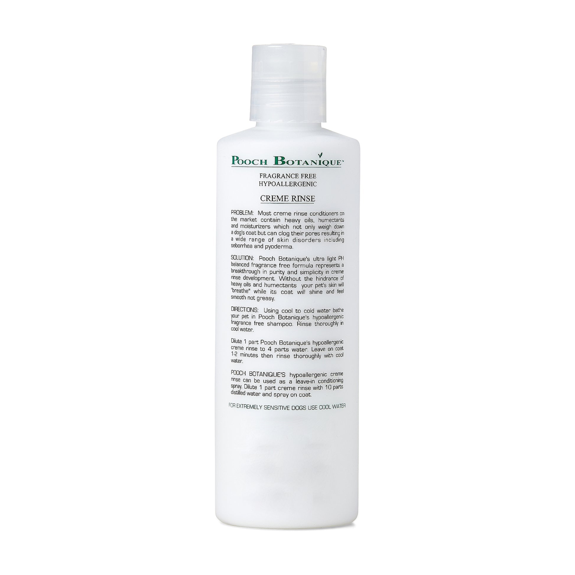 Hypoallergenic Creme Rinse Conditioner